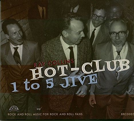 Ray Collins: 1 To 5 Jive, CD