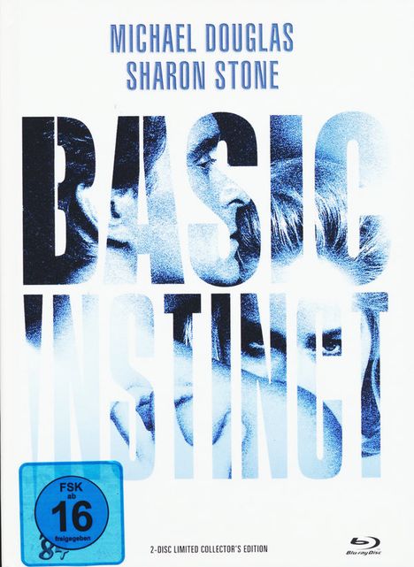 Basic Instinct (Blu-ray &amp; DVD im Mediabook), 1 Blu-ray Disc und 1 DVD