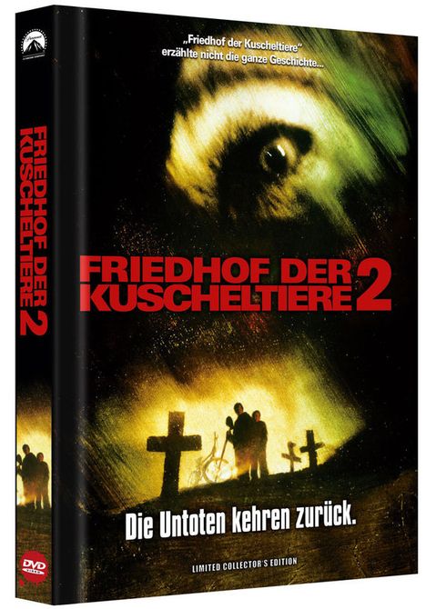Friedhof der Kuscheltiere 2 - Die Untoten kehren zurück (Mediabook), DVD