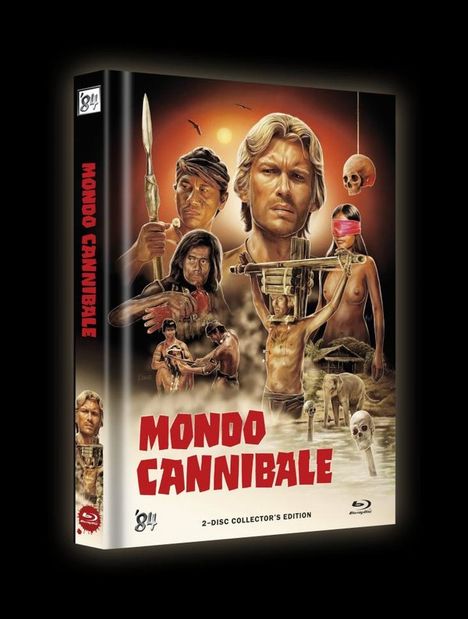 Mondo Cannibale (Blu-ray &amp; DVD im Mediabook), 1 Blu-ray Disc und 1 DVD