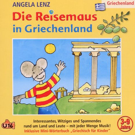 Angela Lenz: Die Reisemaus in Griechenland, CD
