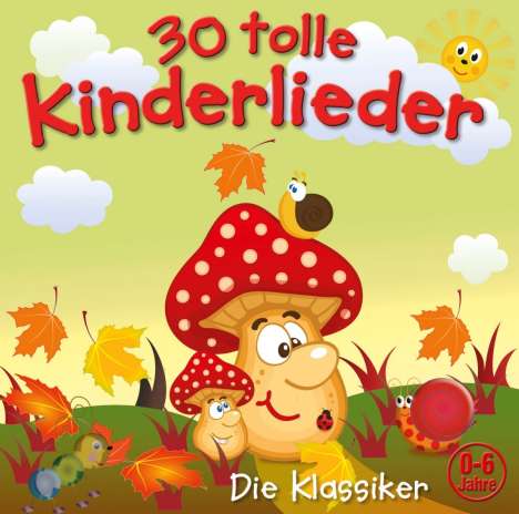 30 tolle Kinderlieder (Vol. 2), CD