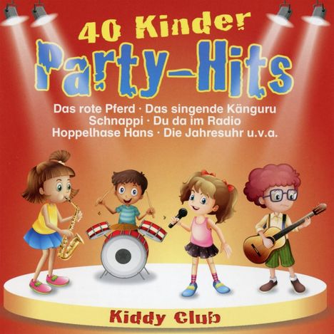 40 Kinder Party-Hits (2CD), 2 CDs
