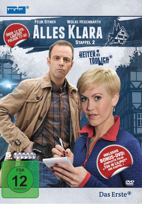 Alles Klara Staffel 2, 4 DVDs