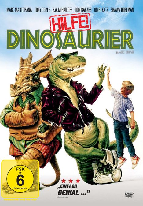 Hilfe! Dinosaurier, DVD