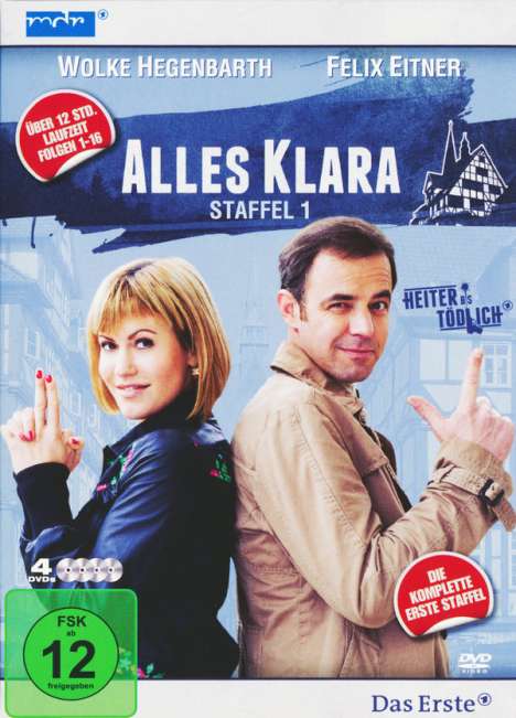 Alles Klara Staffel 1, 4 DVDs
