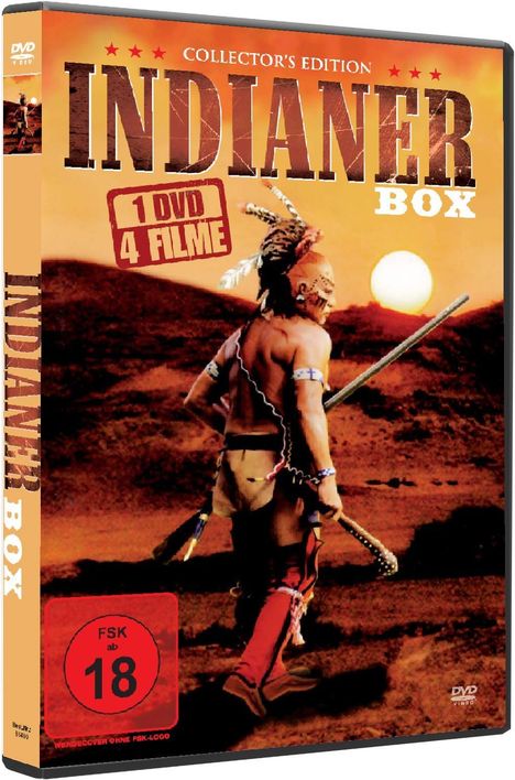 Indianer Box (4 Filme auf 1 DVD), DVD