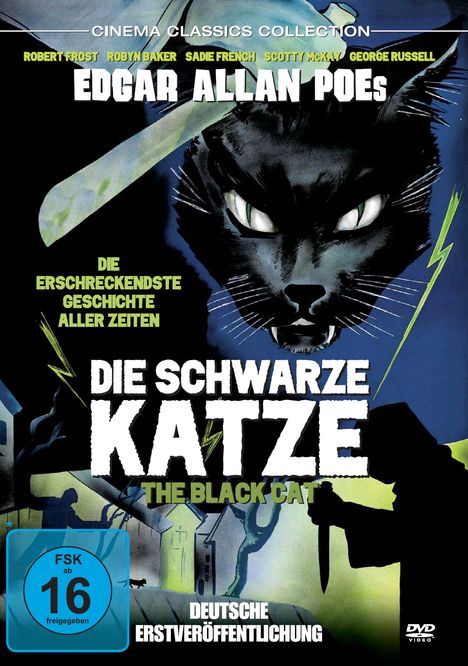 Die schwarze Katze, DVD