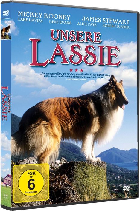Unsere Lassie, DVD
