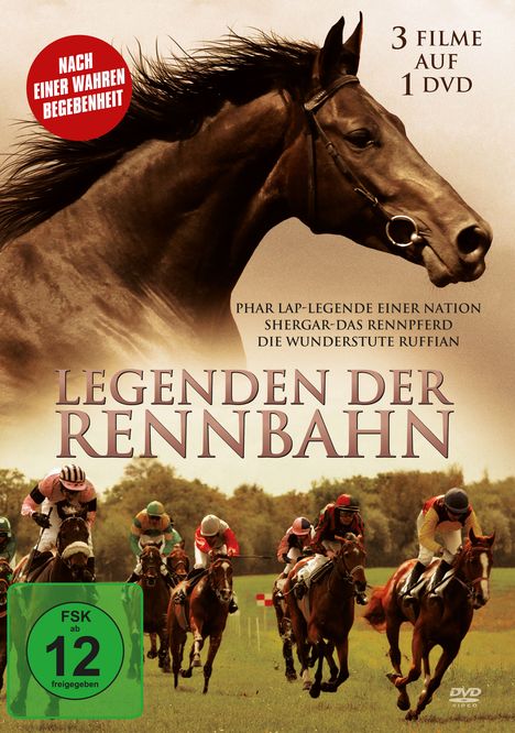 Legenden der Rennbahn (3 Filme auf 1 DVD), DVD
