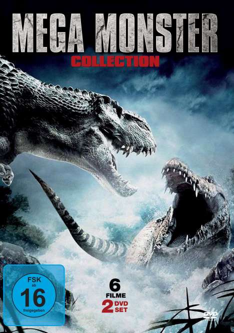 Mega Monster Collection (6 Filme auf 2 DVDs), 2 DVDs