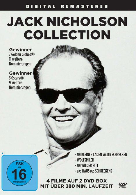 Jack Nicholson Collection, 2 DVDs