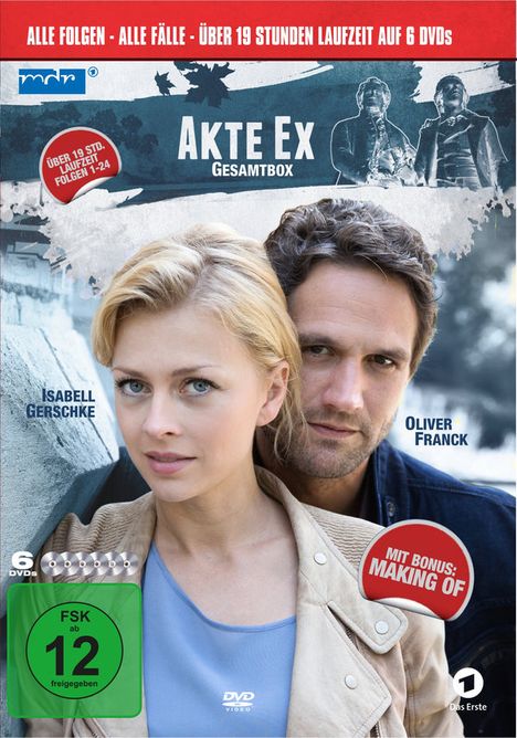 Akte Ex (Gesamtbox), 6 DVDs