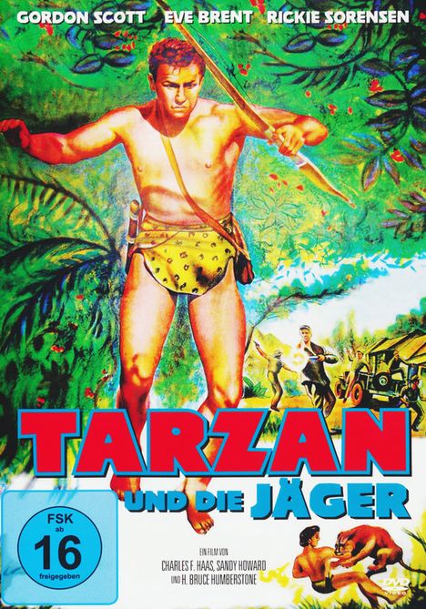 Tarzan und die Jäger, DVD