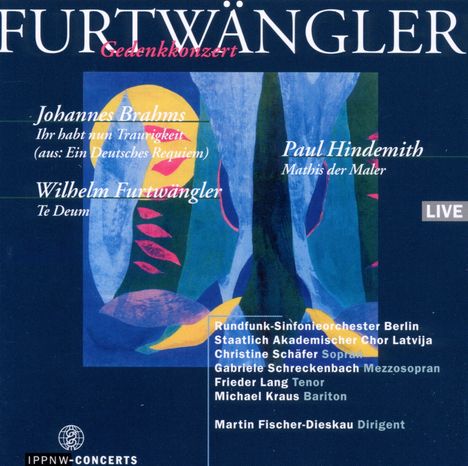 Paul Hindemith (1895-1963): Symphonie "Mathis der Maler", CD