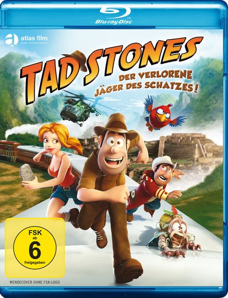 Tad Stones - Der verlorene Jäger des Schatzes (Blu-ray), Blu-ray Disc