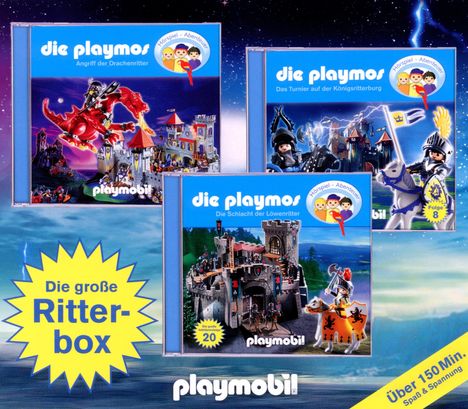 Simon X. Rost: Die große Ritter-Box, 3 CDs
