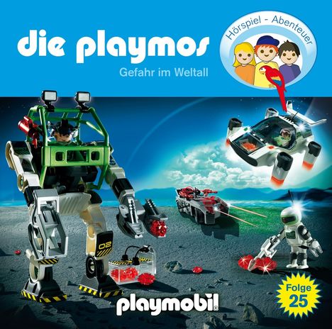 Die Playmos (25) - Gefahr im Weltall, CD