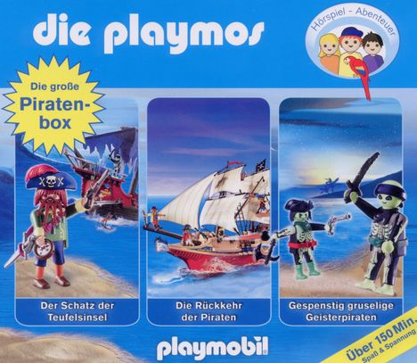 Die Playmos - Die Große Piraten-Box, CD