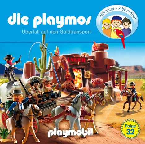 Die Playmos (32) - Überfall auf den Goldtransport, CD