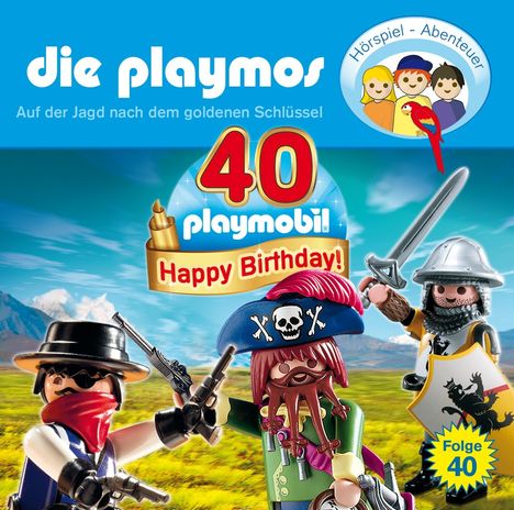 Die Playmos (40) - Die Suche nach dem goldenen Schlüssel, CD