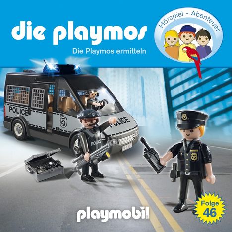 Die Playmos (46) Die Playmos ermitteln, CD