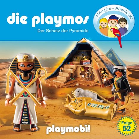 Die Playmos (52) - Der Schatz der Pyramide, CD