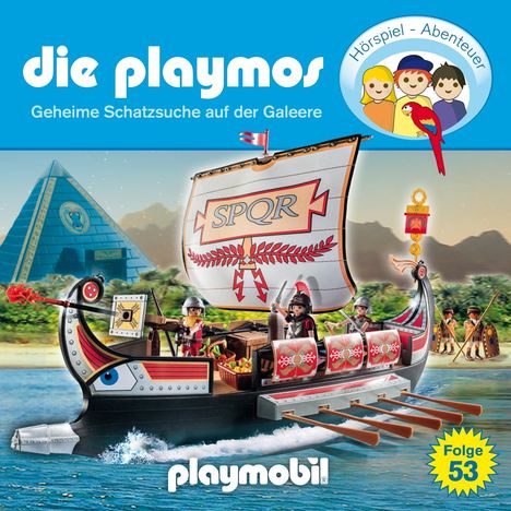 Die Playmos (53) - Geheime Schatzsuche auf der Galeere, CD