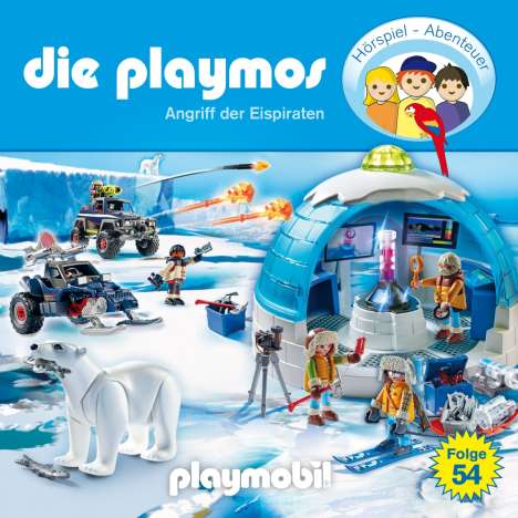 Die Playmos (54) - Angriff der Eispiraten, CD