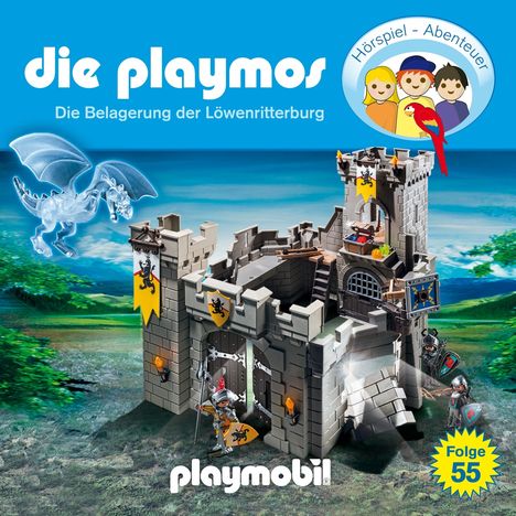 Die Playmos (55) - Die Belagerung der Löwenritterburg, CD