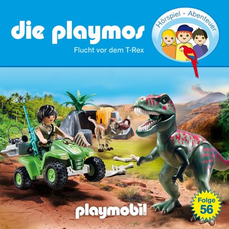 Die Playmos (56) - Flucht vor dem T-Rex, CD