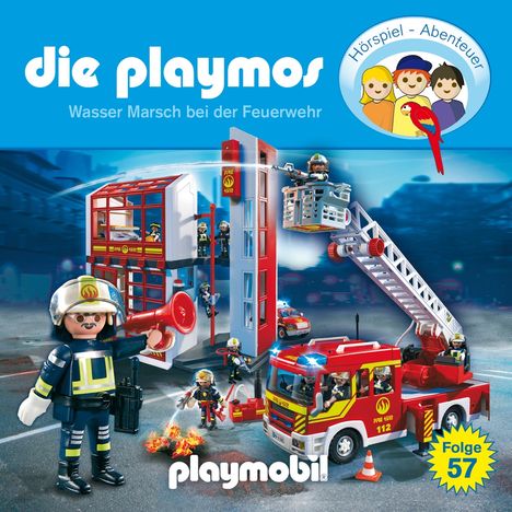 Die Playmos (57) - Wasser Marsch bei der Feuerwehr, CD