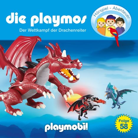 Die Playmos (58) - Der Wettkampf der Drachenreiter, CD