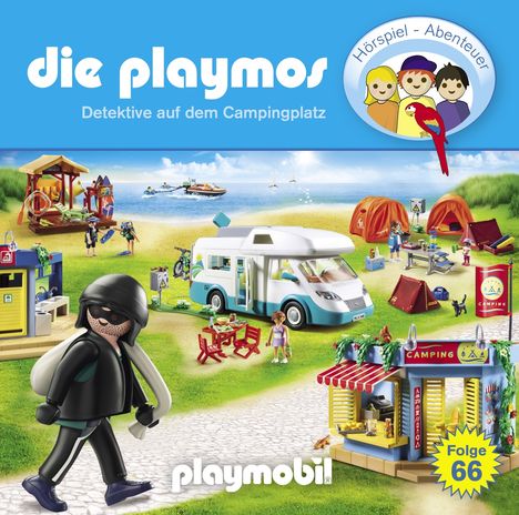 Die Playmos (66) - Detektive auf dem Campingplatz, CD