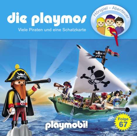Die Playmos (67) - Viele Piraten und eine Schatzkarte, CD