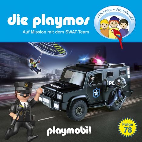 Die Playmos (78) - Auf Mission mit dem SWAT-Team, CD