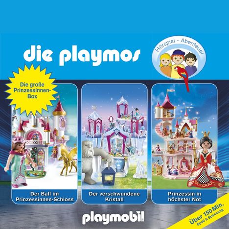 Die Playmos - Die große Prinzessinnenbox, 3 CDs