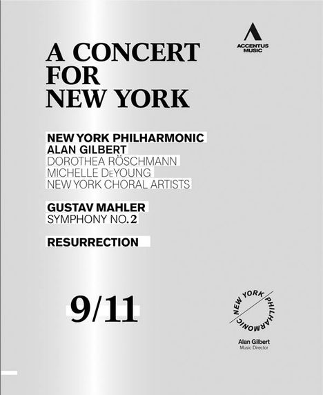 New York Philharmonic - A Concert for New York, DVD