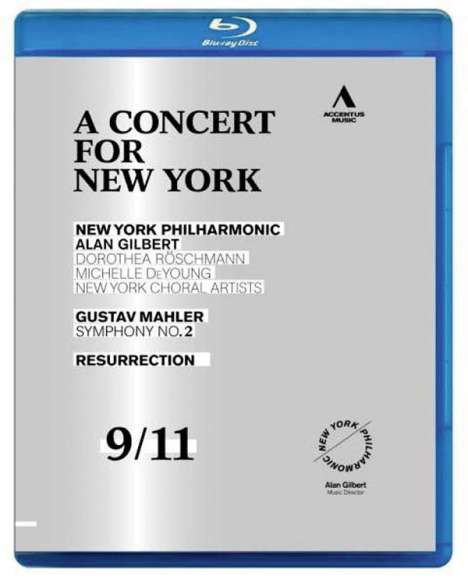 New York Philharmonic - A Concert for New York, Blu-ray Disc