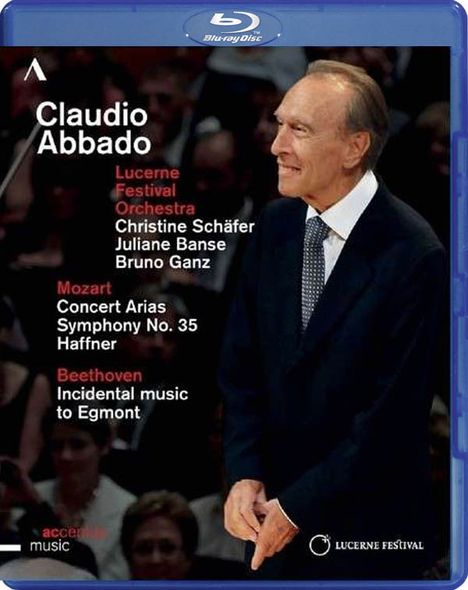 Claudio Abbado  &amp; Lucerne Festival Orchestra, Blu-ray Disc