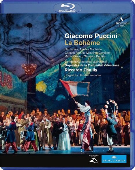 Giacomo Puccini (1858-1924): La Boheme, Blu-ray Disc