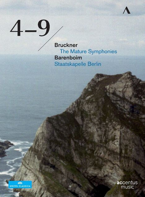 Anton Bruckner (1824-1896): Symphonien Nr.4-9, 6 DVDs