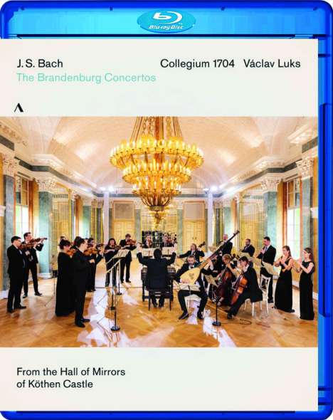 Johann Sebastian Bach (1685-1750): Brandenburgische Konzerte Nr.1-6, Blu-ray Disc