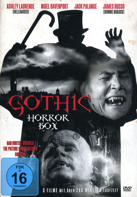 Gothic Horror Box (3 Filme), DVD
