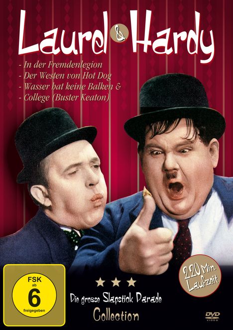Laurel &amp; Hardy - Die grosse Slapstick Parade, DVD