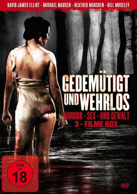 Gedemütigt und Wehrlos (3 Filme), DVD
