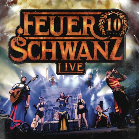 Feuerschwanz: 10 Jahre: Live, CD