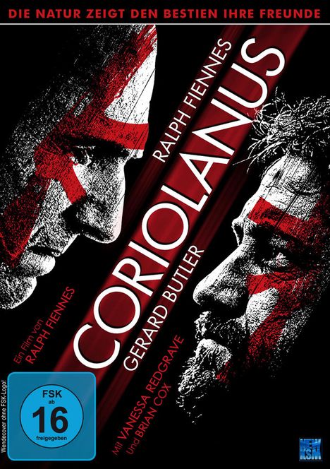 Coriolanus, 2 DVDs