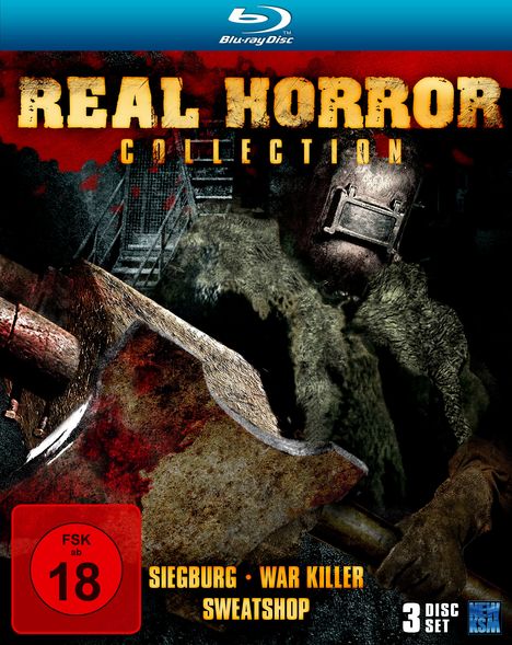 Real Horror Collection (Blu-ray), 3 Blu-ray Discs