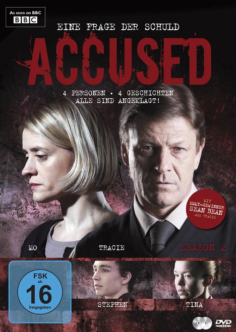 Accused Season 2, 2 DVDs
